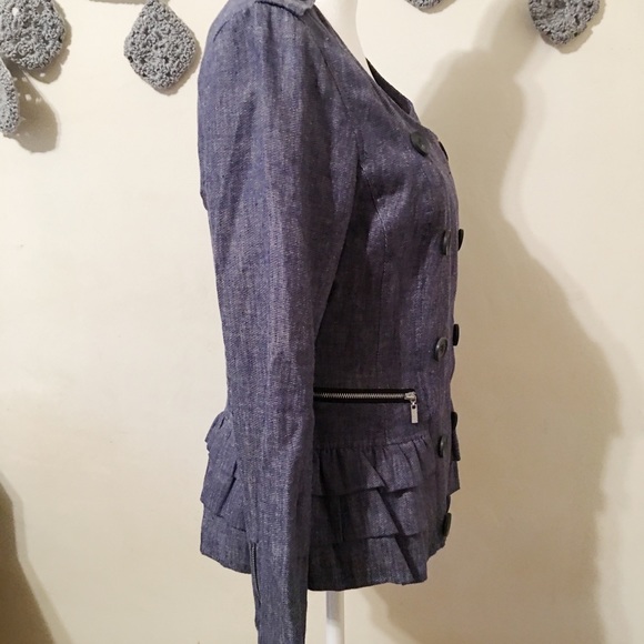 Kensie Jean Jacket S - Picture 4 of 8